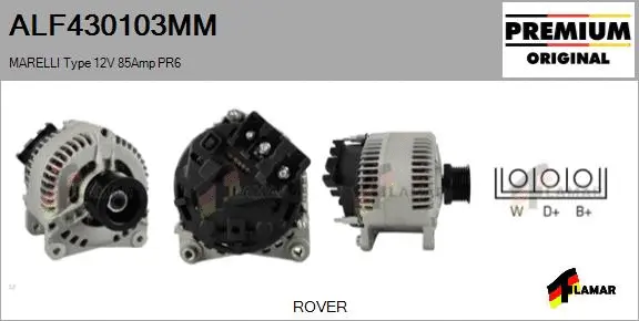 Alternator (ALF430103MM)