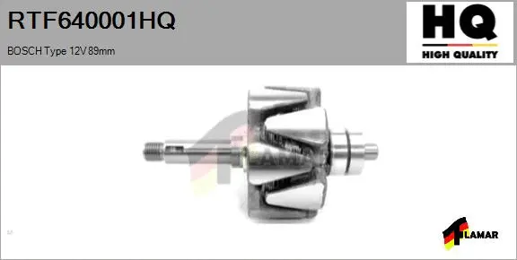 Rotor, alternator (RTF640001HQ)
