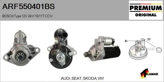Starter (ARF550401BS)