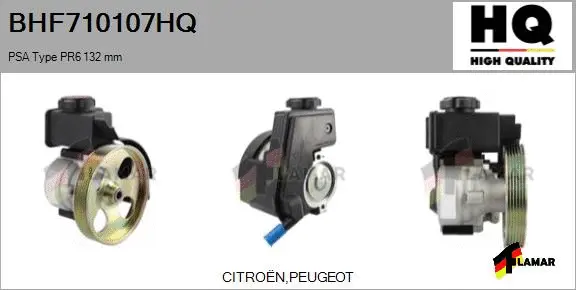 Hydraulic Pump, steering (BHF710107HQ)