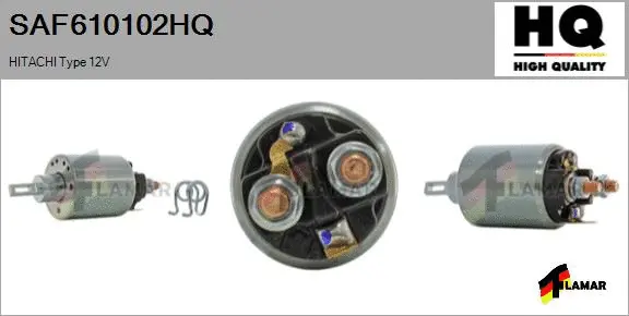 Solenoid Switch, starter (SAF610102HQ)