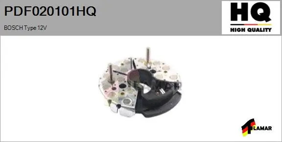 Rectifier, alternator (PDF020101HQ)