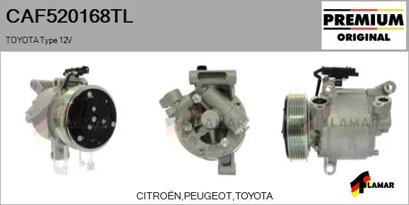 Compressor, air conditioning (CAF520168TL)