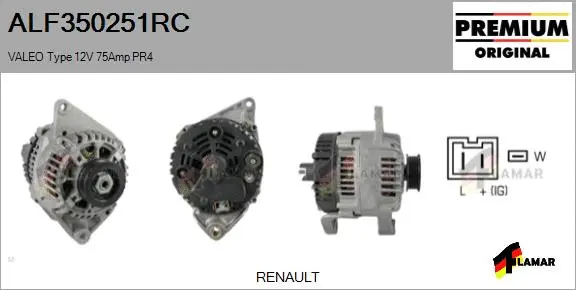 Alternator (ALF350251RC)