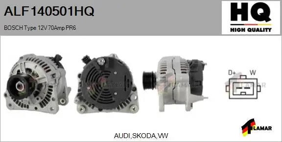Alternator (ALF140501HQ)