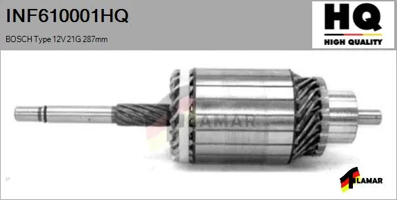 Armature, starter (INF610001HQ)