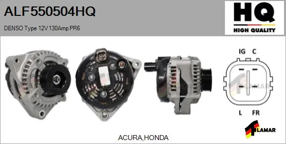 Alternator (ALF550504HQ)