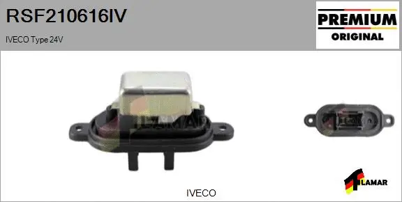 Resistor, interior blower (RSF210616IV)