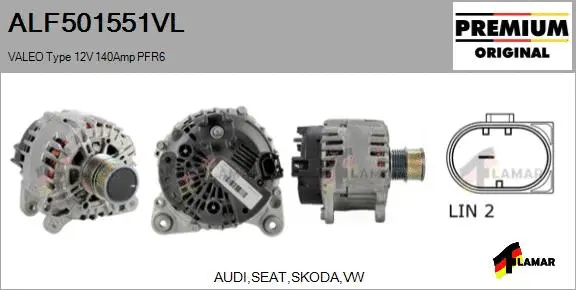 Alternator (ALF501551VL)