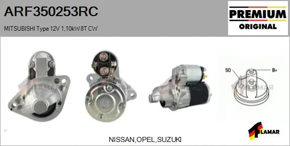Starter (ARF350253RC)