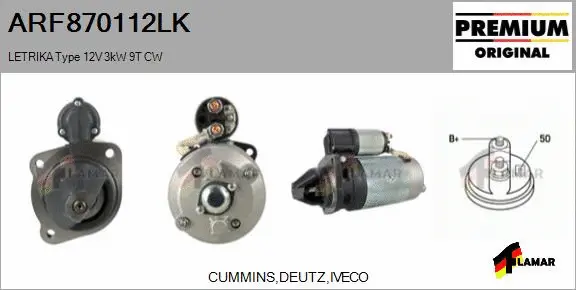 Starter (ARF870112LK)