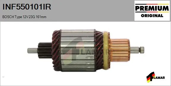 Armature, starter (INF550101IR)