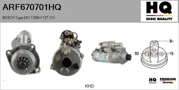 Starter (ARF670701HQ)