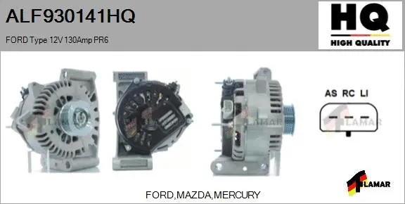 Alternator (ALF930141HQ)