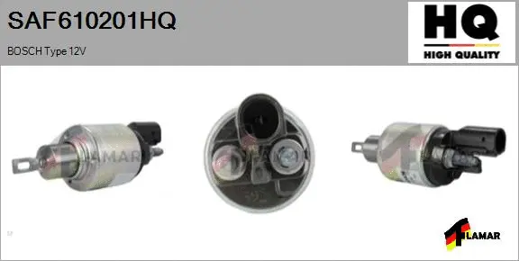 Solenoid Switch, starter (SAF610201HQ)