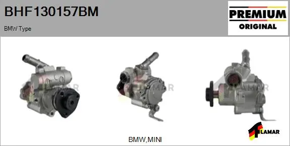 Hydraulic Pump, steering (BHF130157BM)