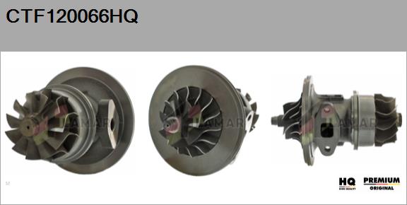 Core assembly, turbocharger (CTF120066HQ)