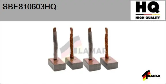 Carbon Brush, starter (SBF810603HQ)