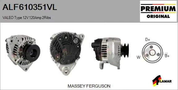 Alternator (ALF610351VL)