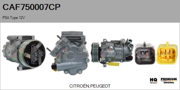 Compressor, air conditioning (CAF750007CP)