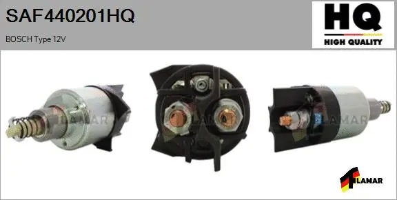 Solenoid Switch, starter (SAF440201HQ)