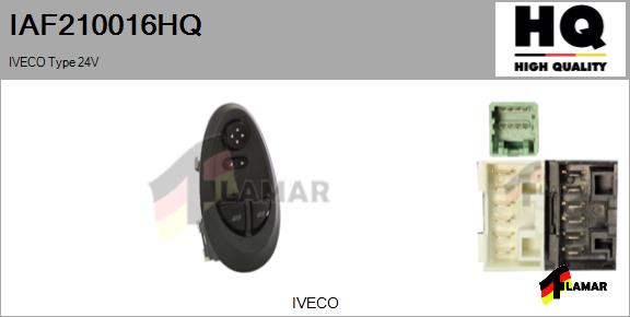 Switch, window regulator (IAF210016HQ)