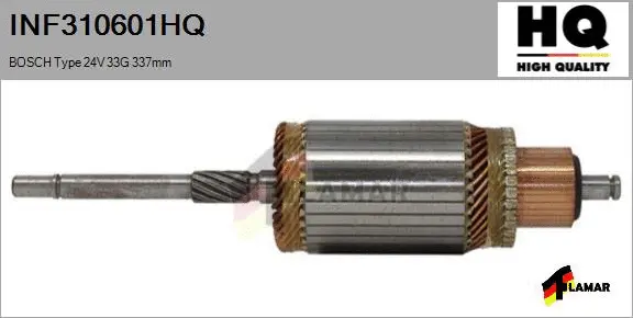 Armature, starter (INF310601HQ)