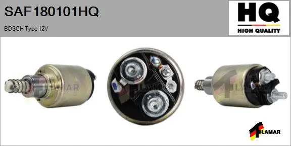 Solenoid Switch, starter (SAF180101HQ)