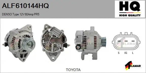 Alternator (ALF610144HQ)