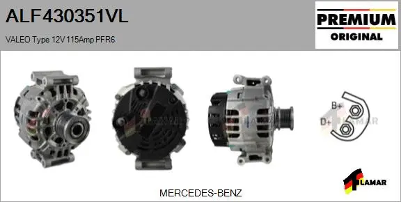 Alternator (ALF430351VL)