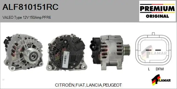 Alternator (ALF810151RC)