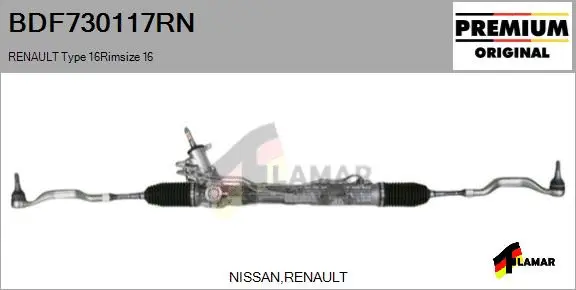 Steering Gear (BDF730117RN)