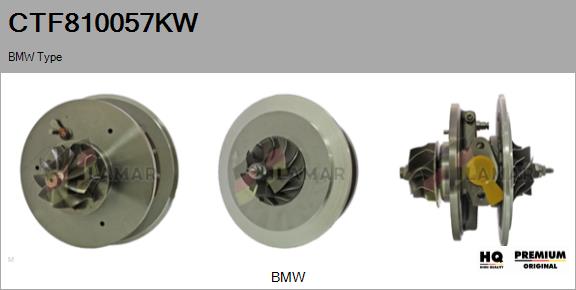 Core assembly, turbocharger (CTF810057KW)