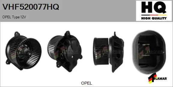Interior Blower (VHF520077HQ)