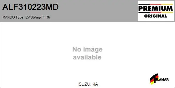 Alternator (ALF310223MD)