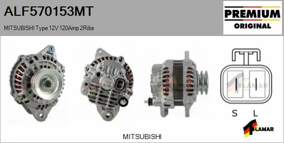 Alternator (ALF570153MT)