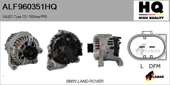Alternator (ALF960351HQ)