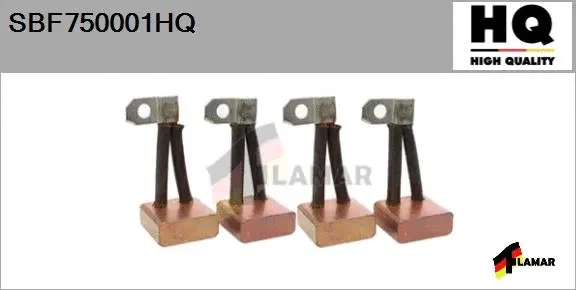 Carbon Brush, starter (SBF750001HQ)