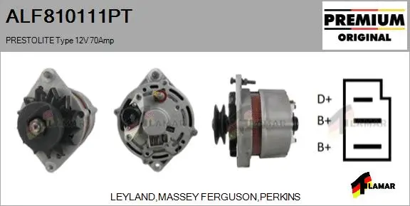 Alternator (ALF810111PT)