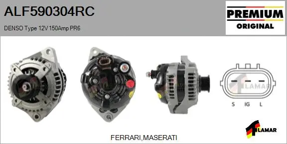 Alternator (ALF590304RC)