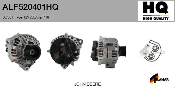 Alternator (ALF520401HQ)