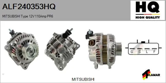 Alternator (ALF240353HQ)