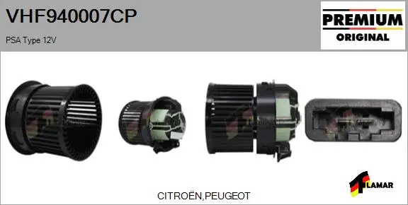 Interior Blower (VHF940007CP)