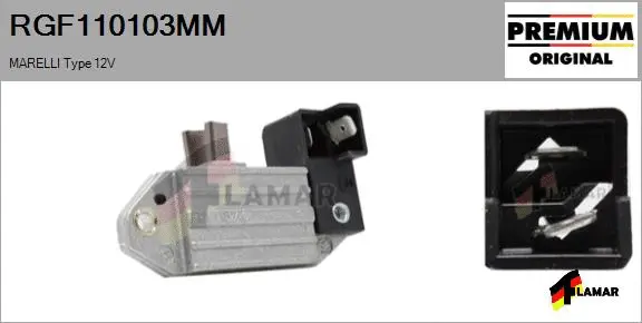 Alternator Regulator (RGF110103MM)