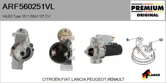 Starter (ARF560251VL)