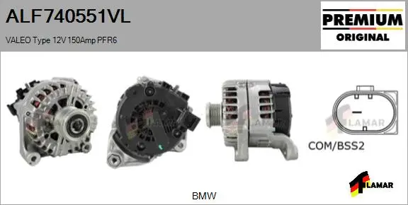 Alternator (ALF740551VL)