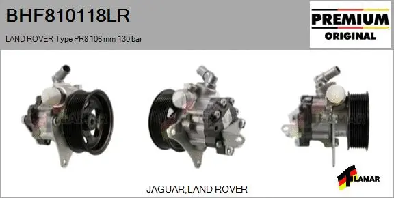 Hydraulic Pump, steering (BHF810118LR)