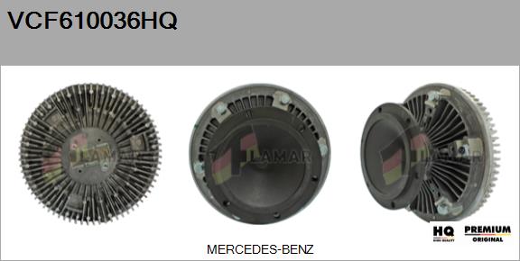 Clutch, radiator fan (VCF610036HQ)