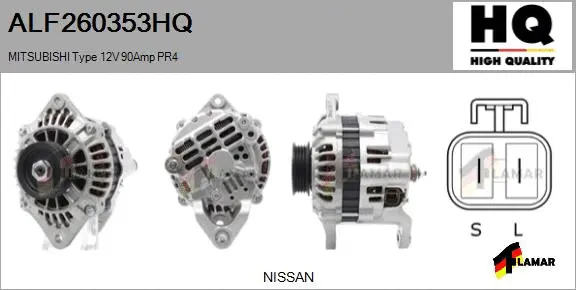 Alternator (ALF260353HQ)