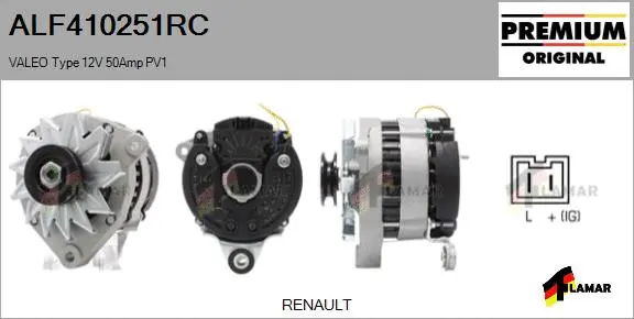 Alternator (ALF410251RC)